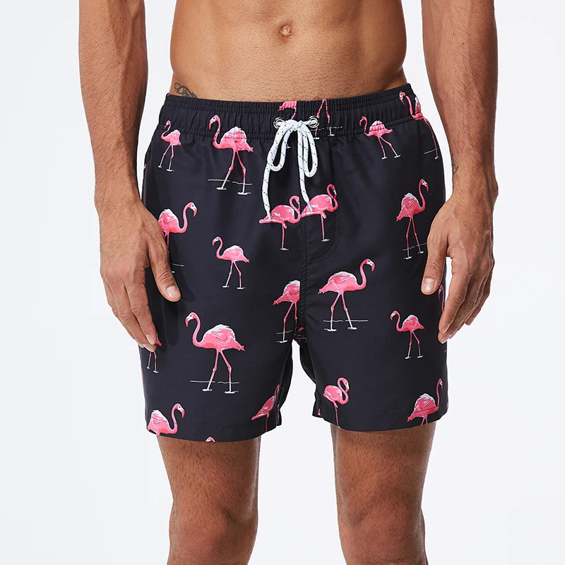 Men’s Summer Beach Print Shorts