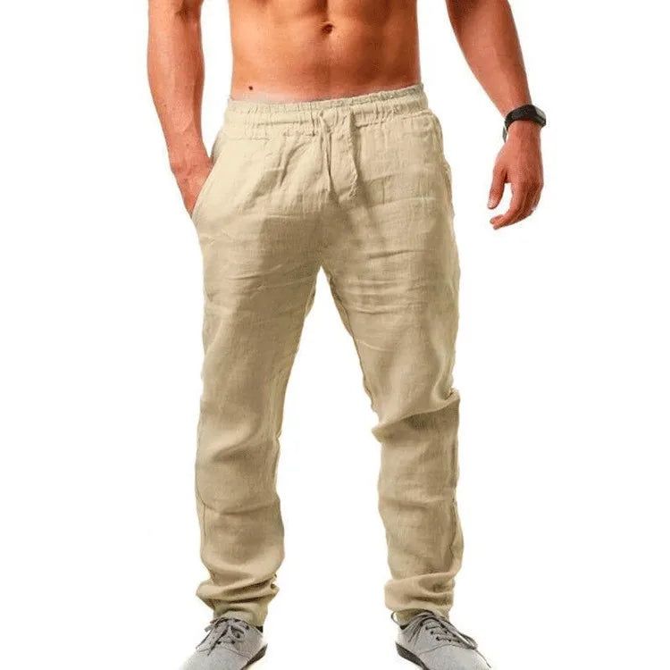 Drawstring Straight Leg Sports Pants