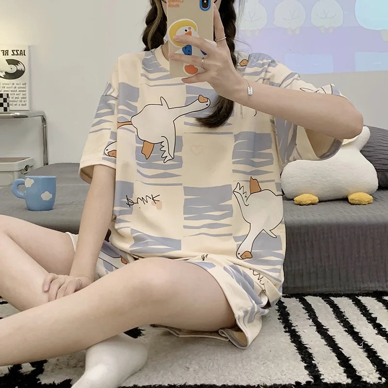 Sweet Summer Pajama Set (Plus Size)