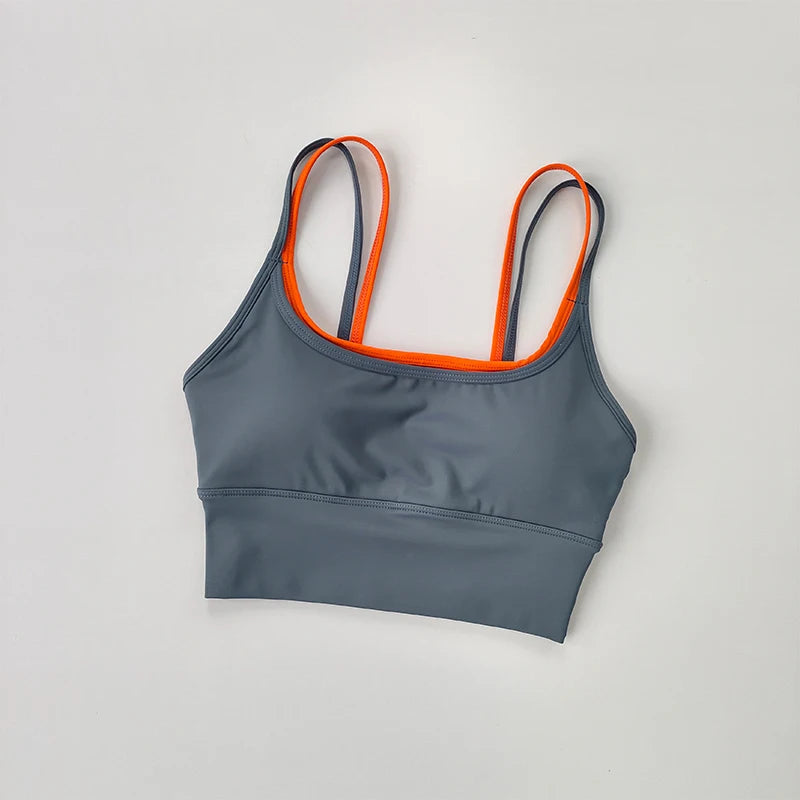 Shock-Absorbing Sports Bra