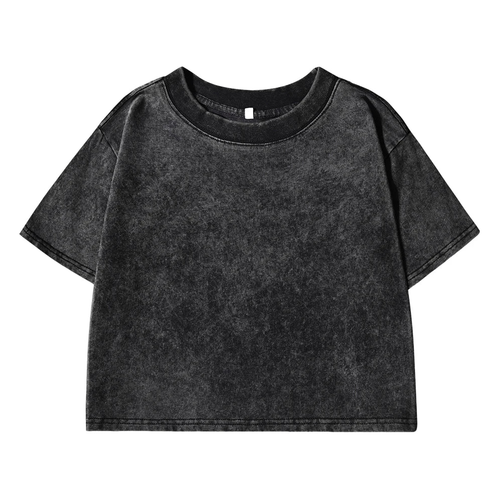 Slim Washed Cotton T-Shirt