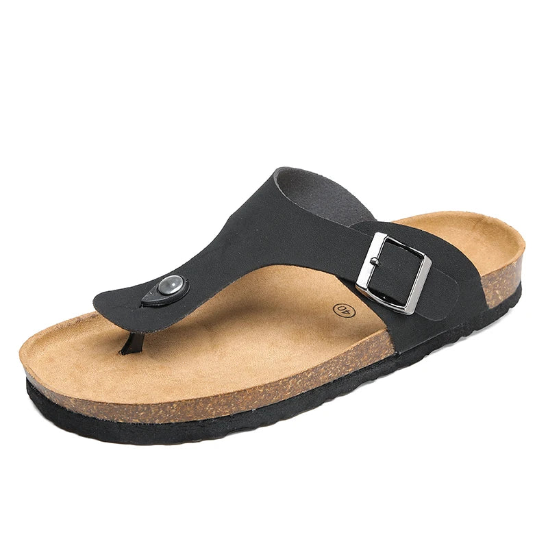 Men’s Casual Cork Flip Flops