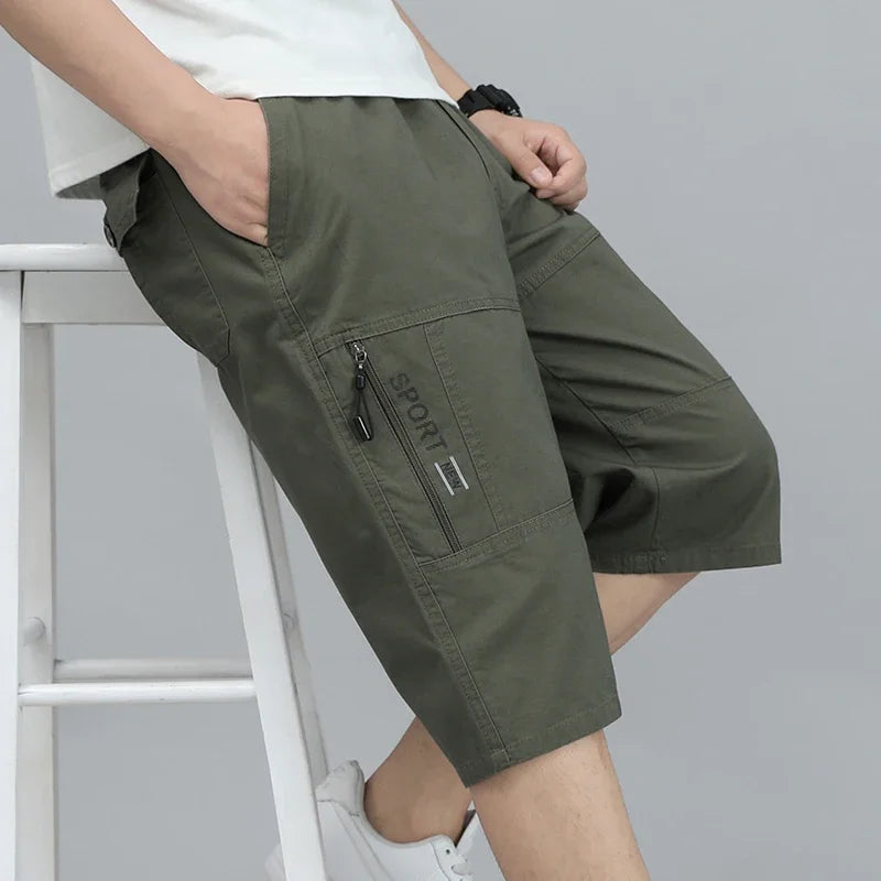 Men’s Cargo Cotton Shorts