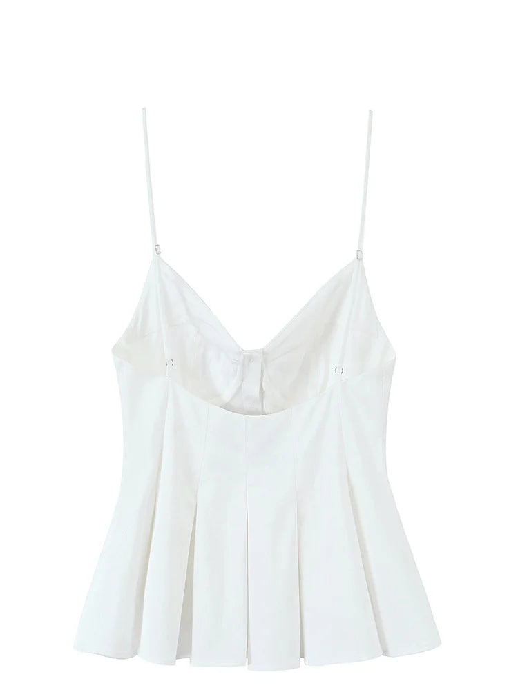 2025 Summer V-Neck Mini Top