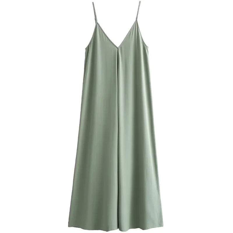 Backless Slip Dress