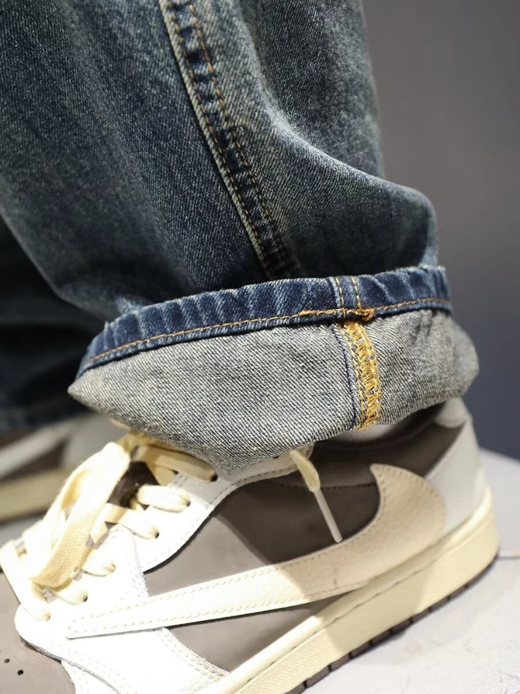 Vintage Ripped Baggy Denim Jeans