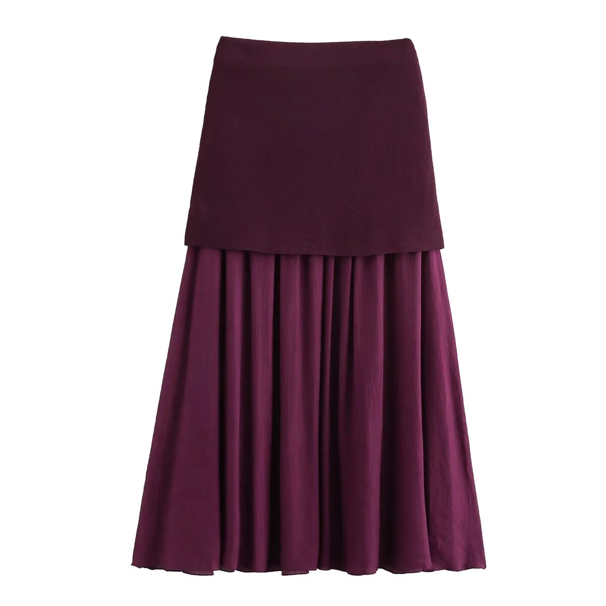 Knitted Skirt Set