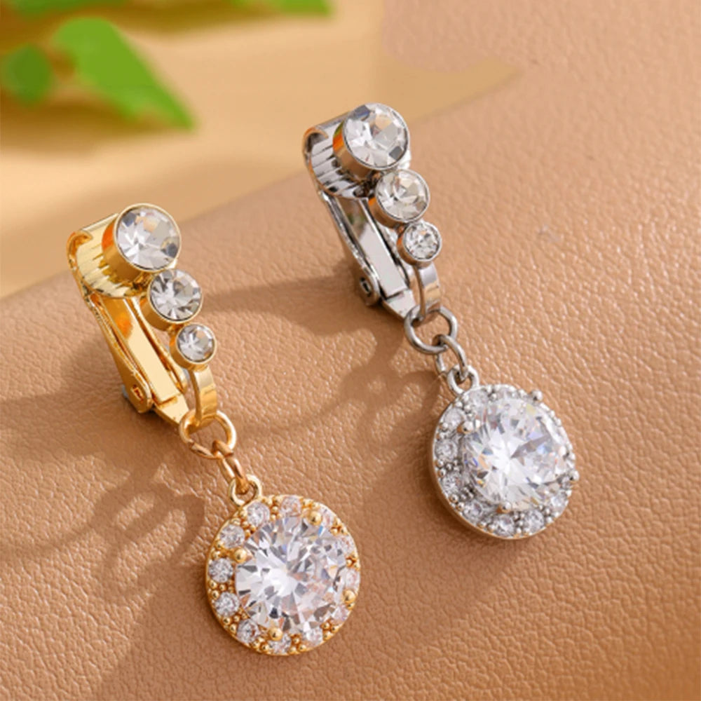 Butterfly Flower Clip Belly Ring