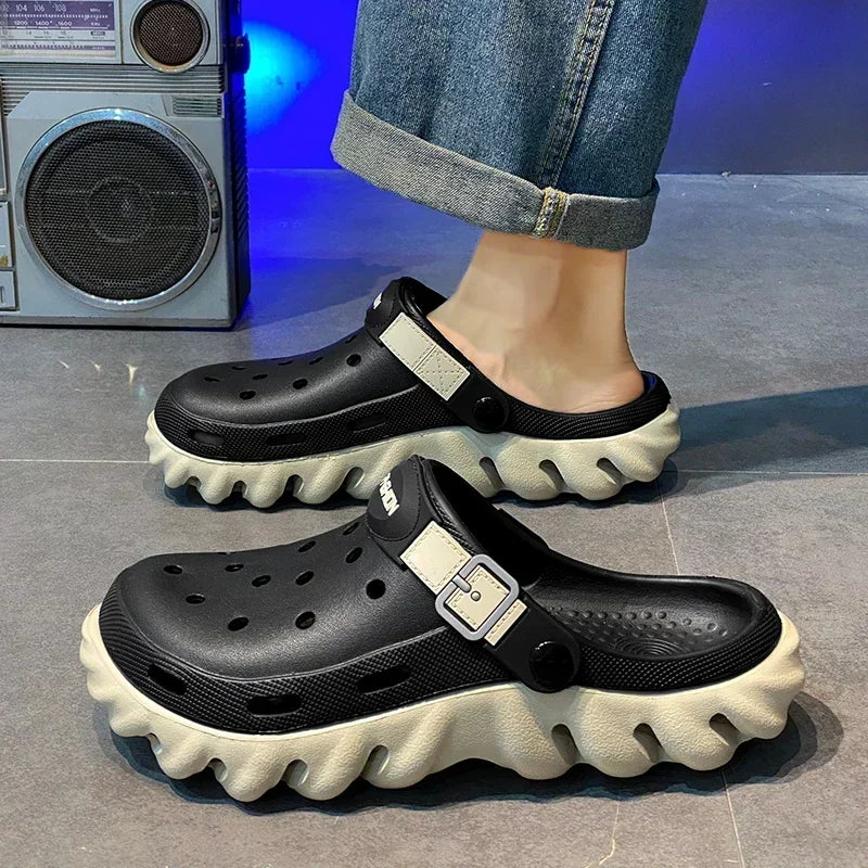 Men’s Green Clogs Summer Slippers