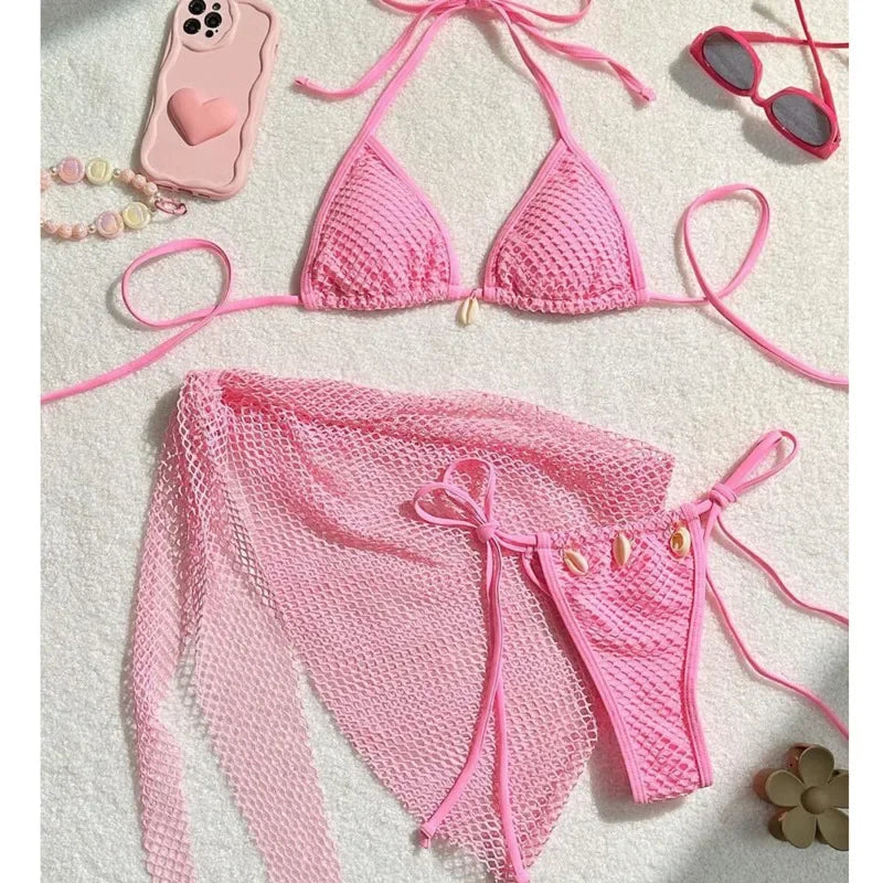 2025 Women’s Three-Piece Bikini Set