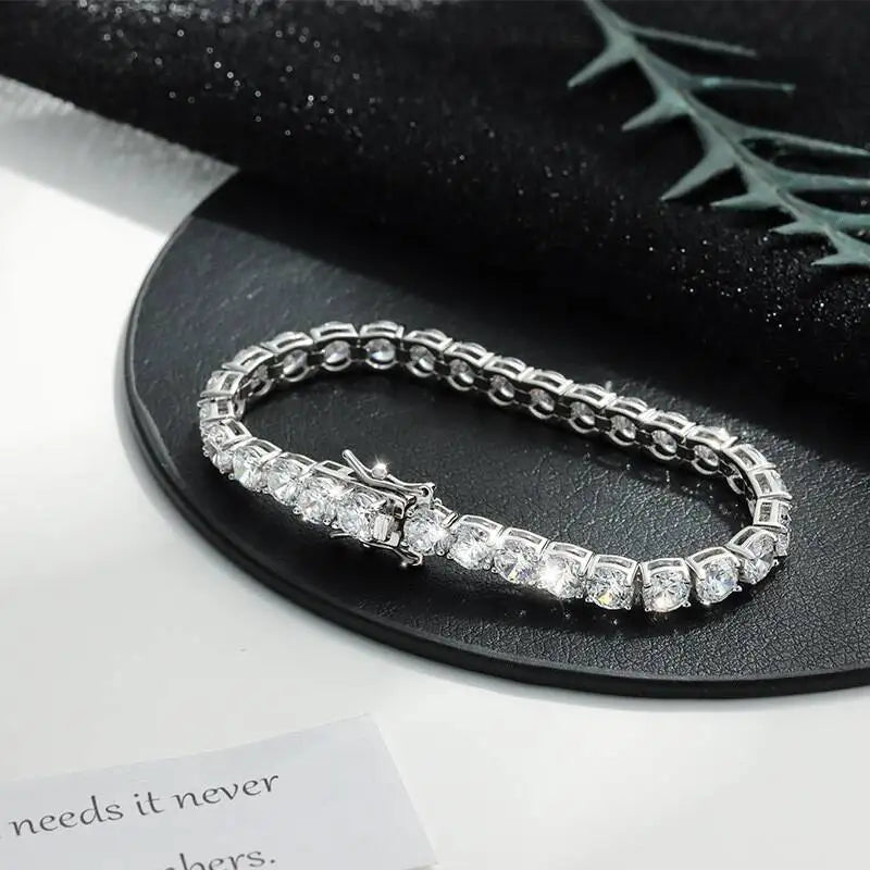 Moissanite Tennis Bracelet