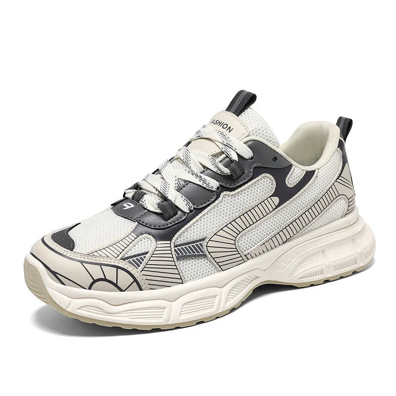 Lightweight Platform Running Sneakers