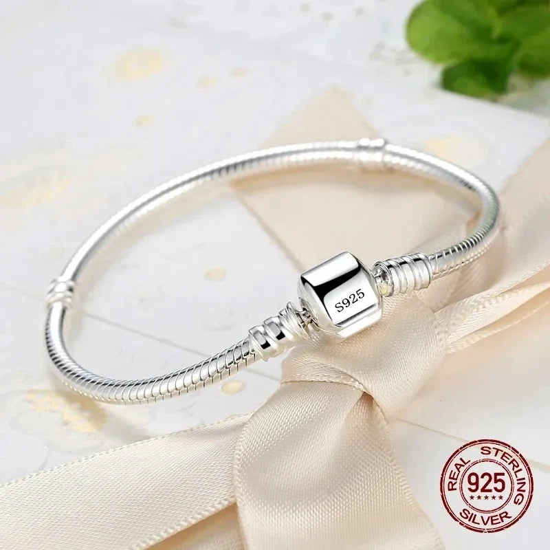 Sterling Silver Snake Bracelet
