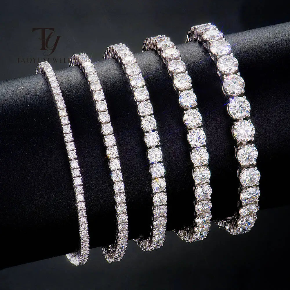 Moissanite Tennis Bracelet