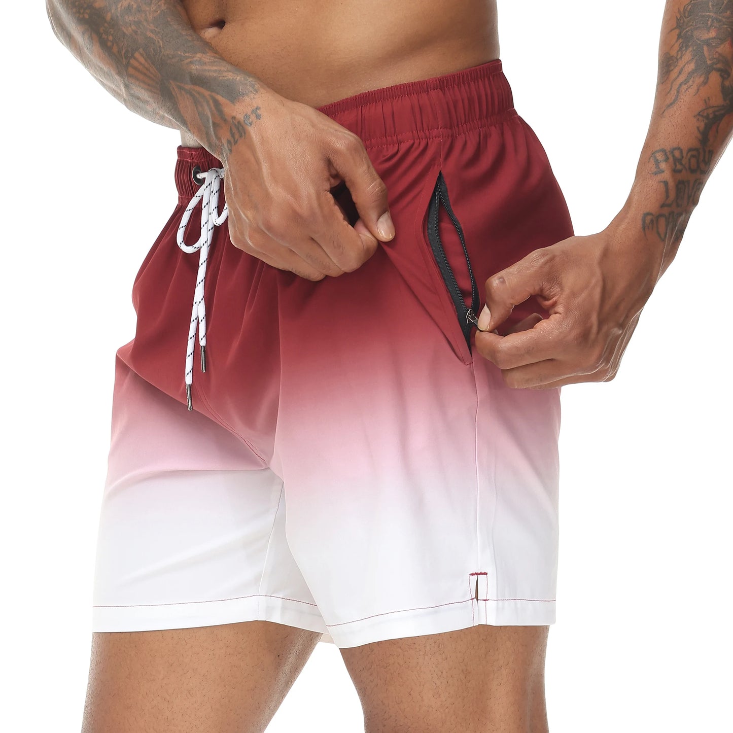 Men’s Gradient Quick-Dry Swim Shorts