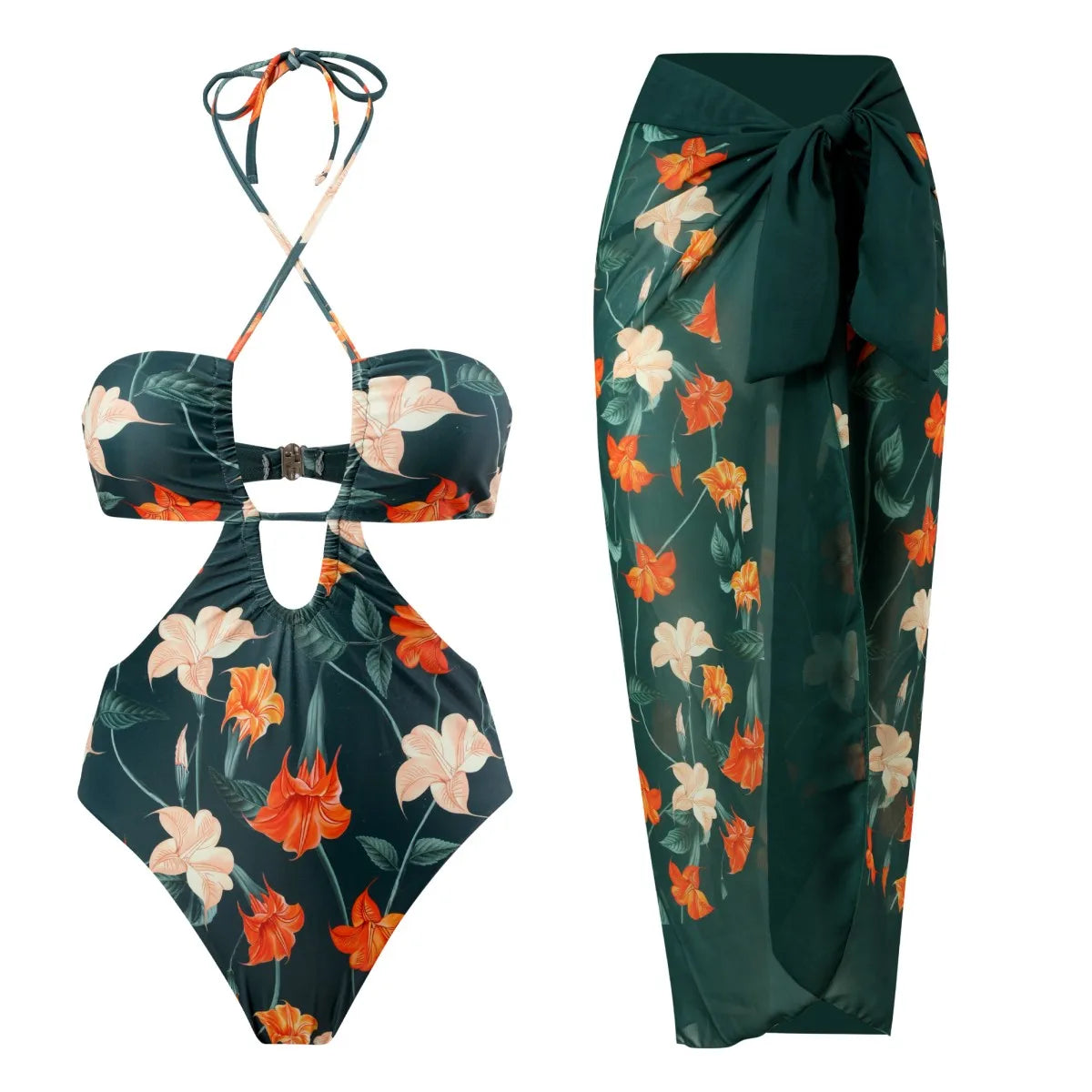 High Leg Cut-Out Swimsuit