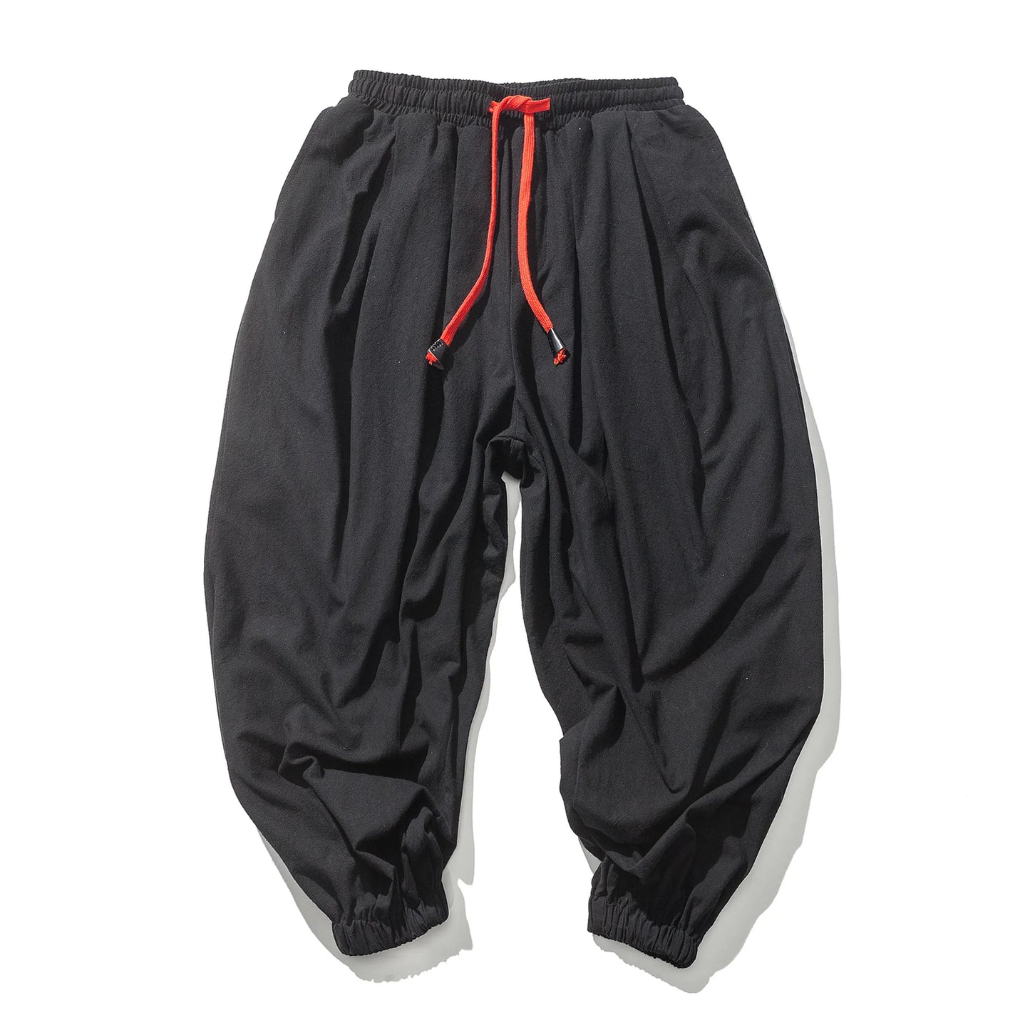 Oversized Linen Harem Sweatpants