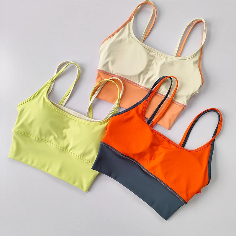 Shock-Absorbing Sports Bra