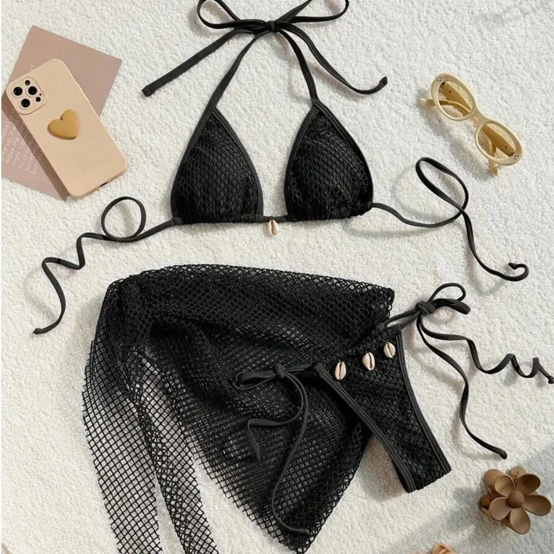2025 Women’s Three-Piece Bikini Set