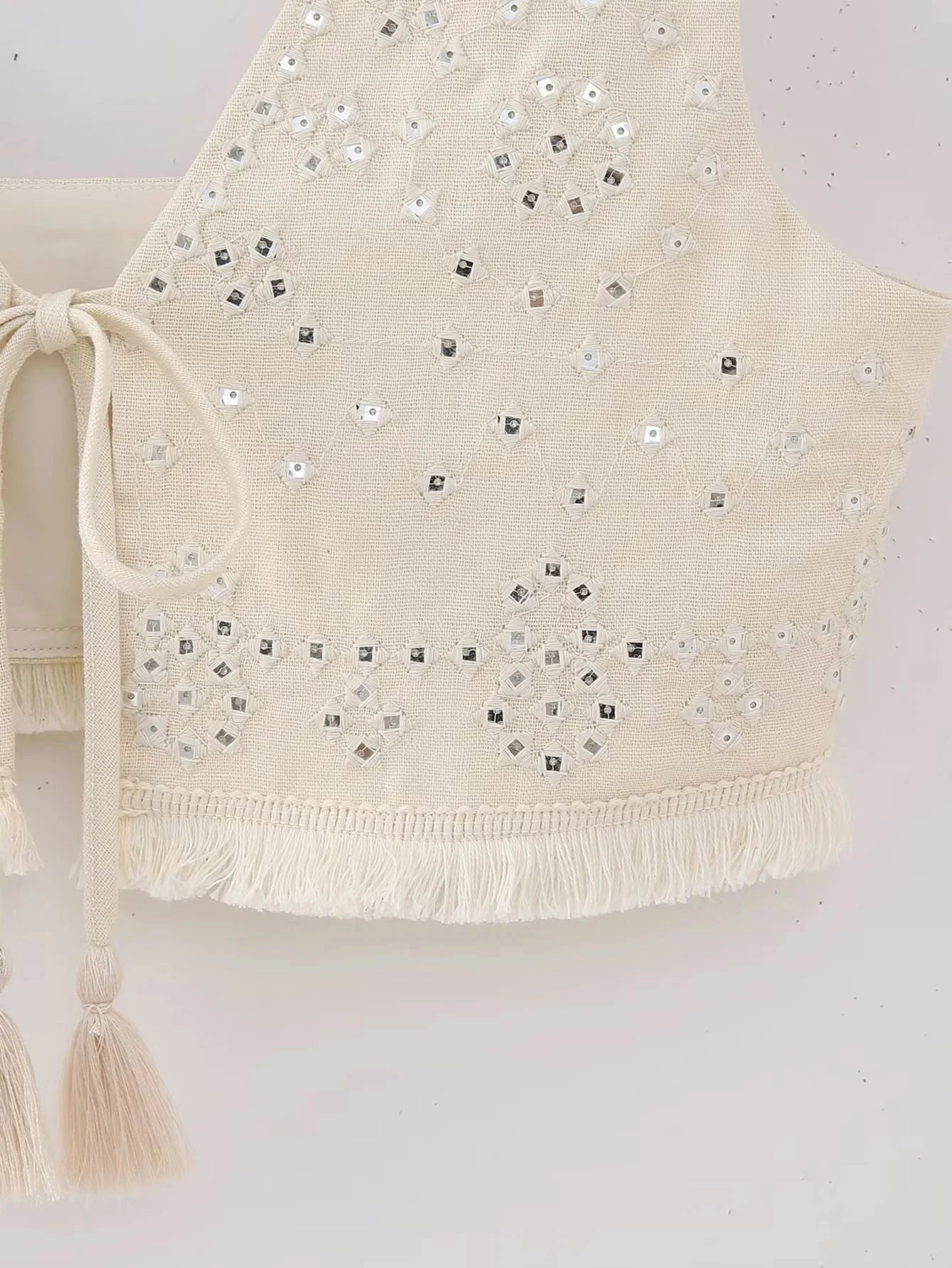 Y2K Embroidered Waistcoat