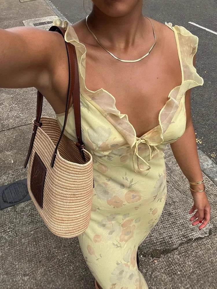 2025 Floral Sling Dress