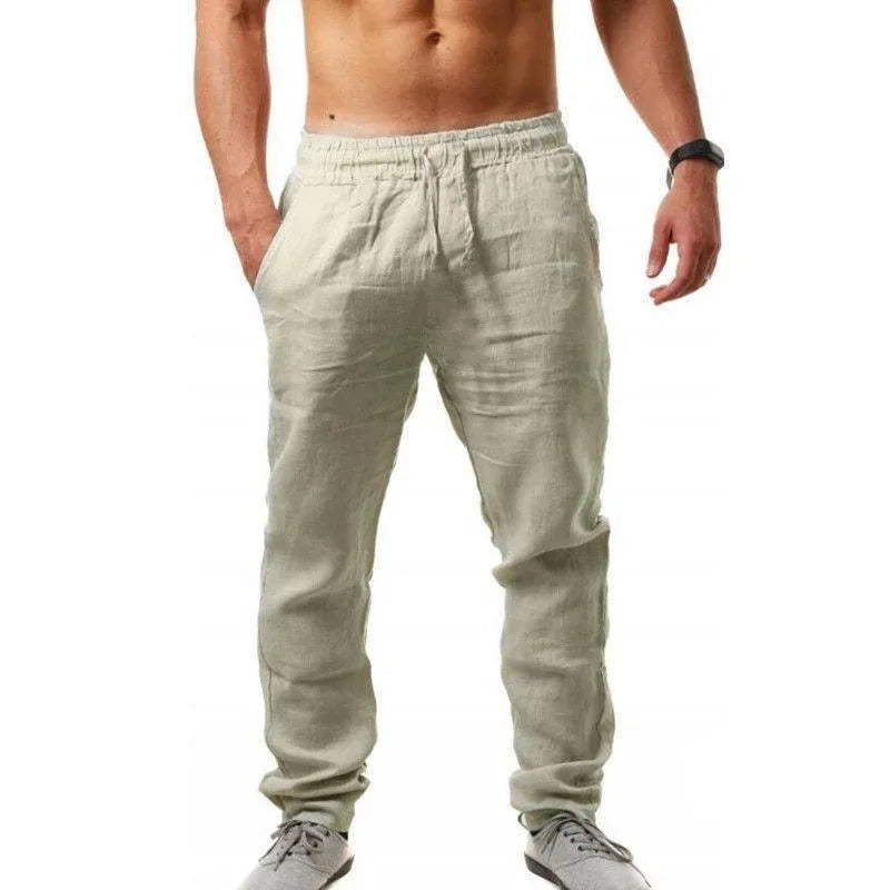 Drawstring Straight Leg Sports Pants