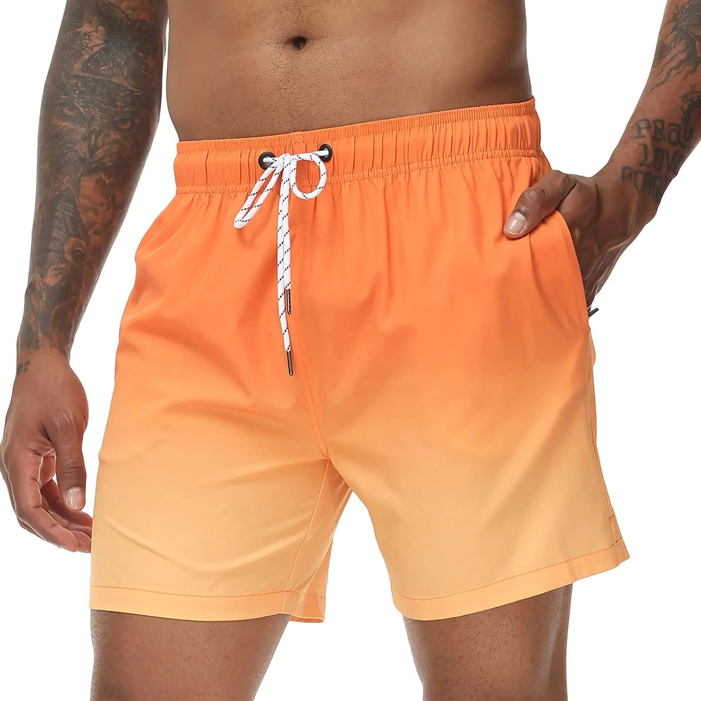 Men’s Gradient Quick-Dry Swim Shorts