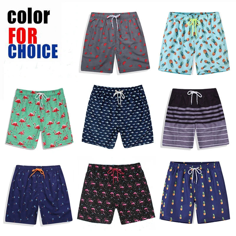 Men’s Summer Beach Print Shorts