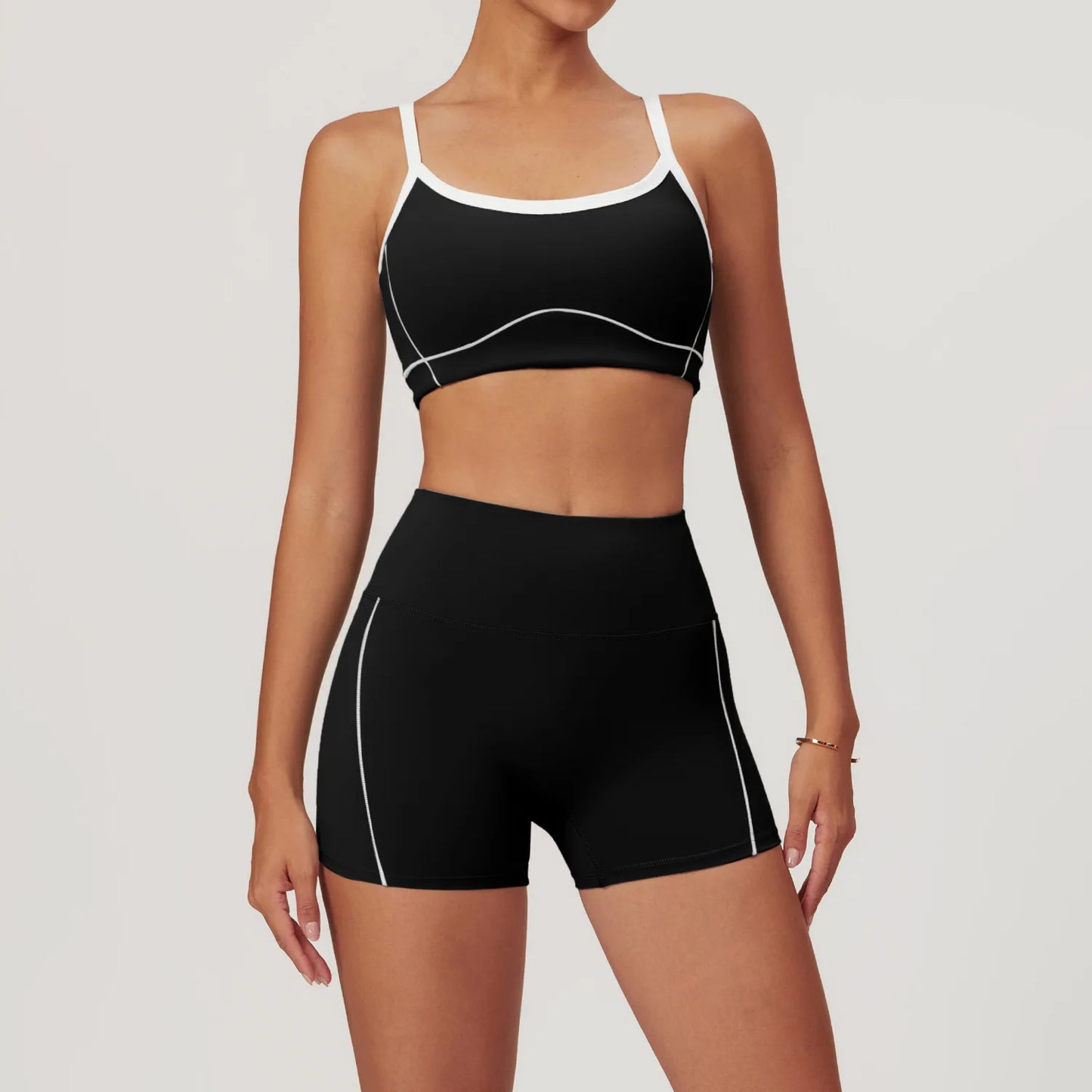 Yoga Set with Flare Pants