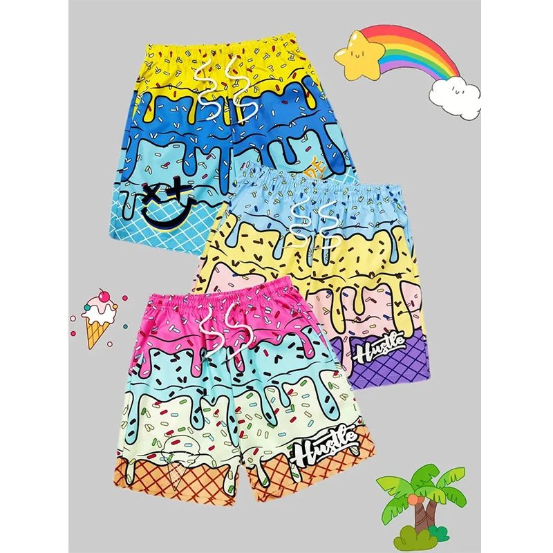 Men’s Ice Cream Graphic Shorts