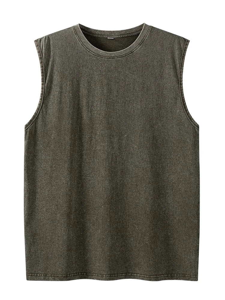 Men’s Washed Cotton Tank