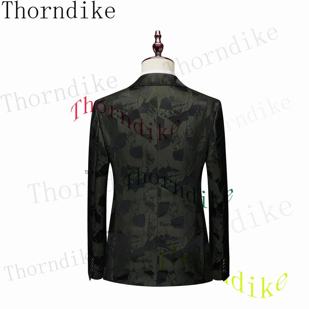 Slim Fit Green Tuxedo