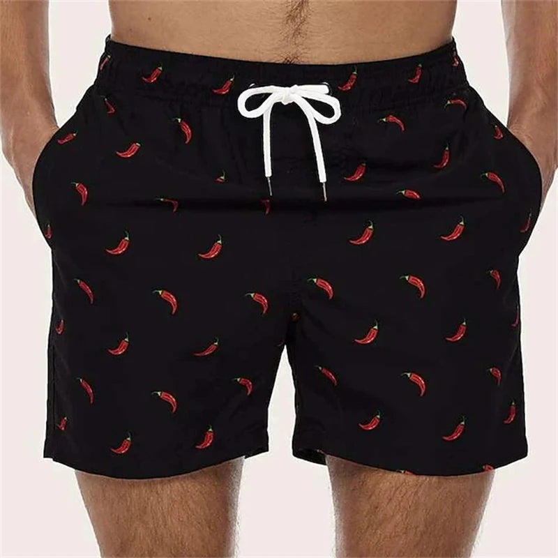 Men’s 3D Print Swim Shorts