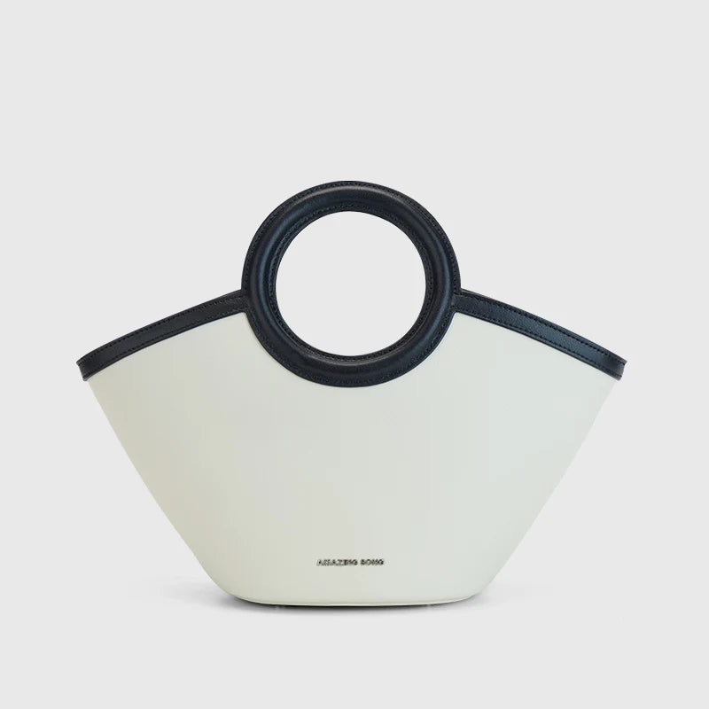 Song Shell Leather Crossbody Bag