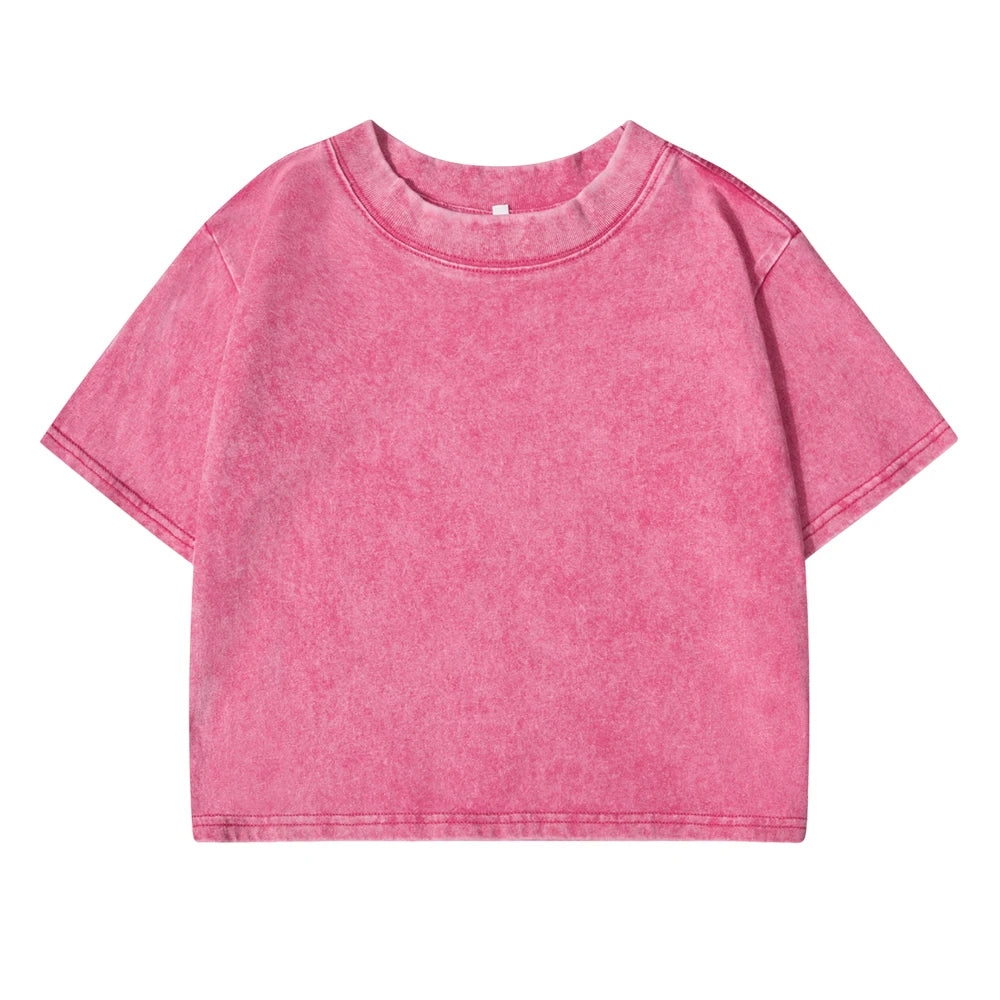 Slim Washed Cotton T-Shirt
