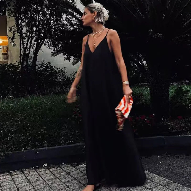 Backless Slip Dress