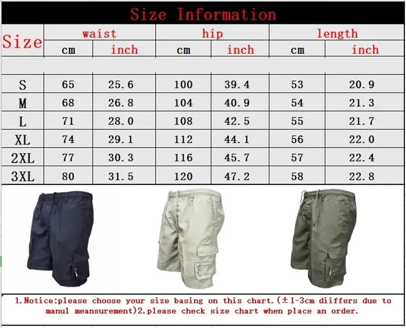 Men’s Outdoor Cargo Shorts