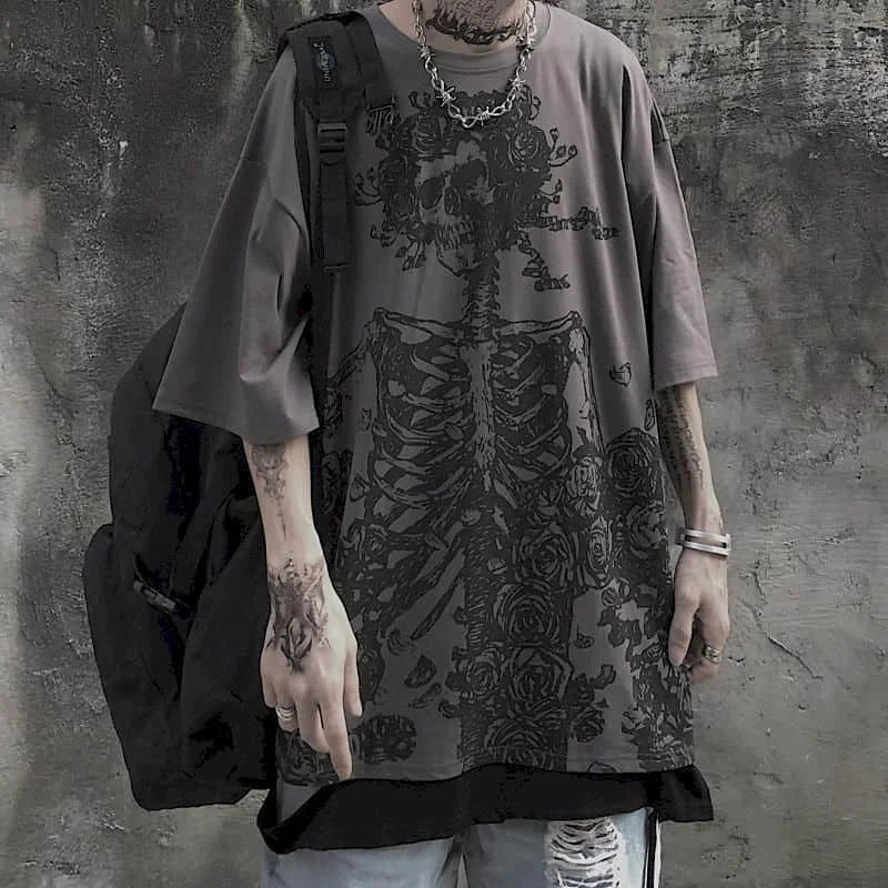 Gothic Skull Street Tee