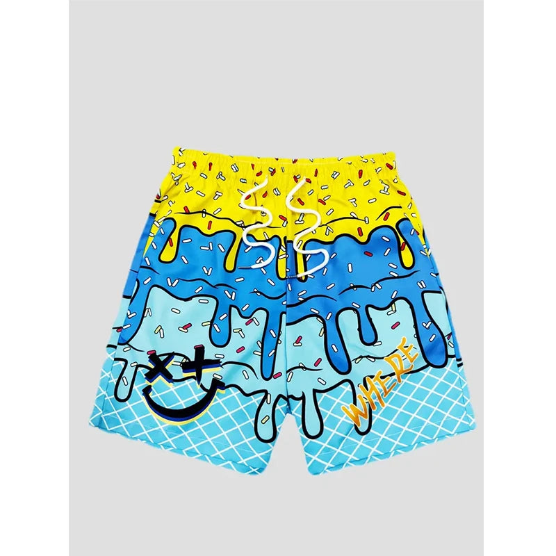 Men’s Ice Cream Graphic Shorts