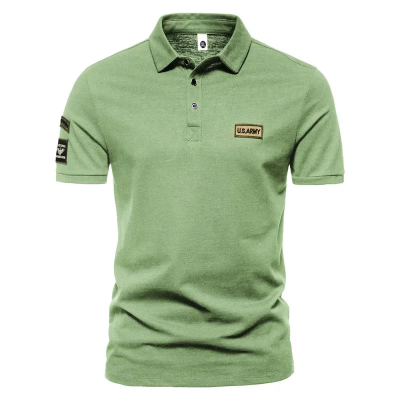 Men’s Embroidered Polo Tee