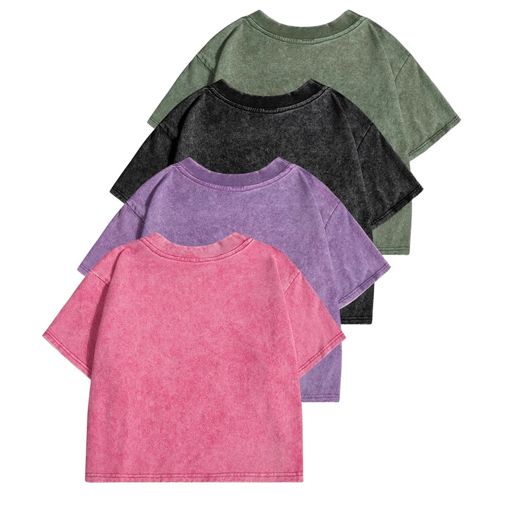 Slim Washed Cotton T-Shirt