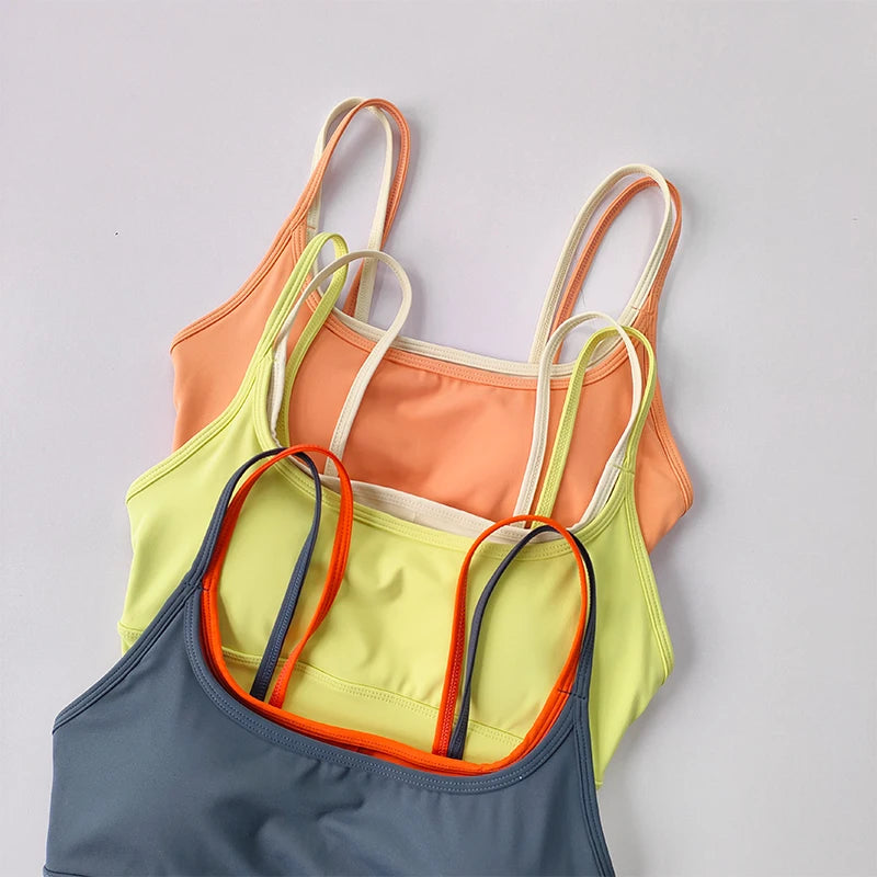 Shock-Absorbing Sports Bra
