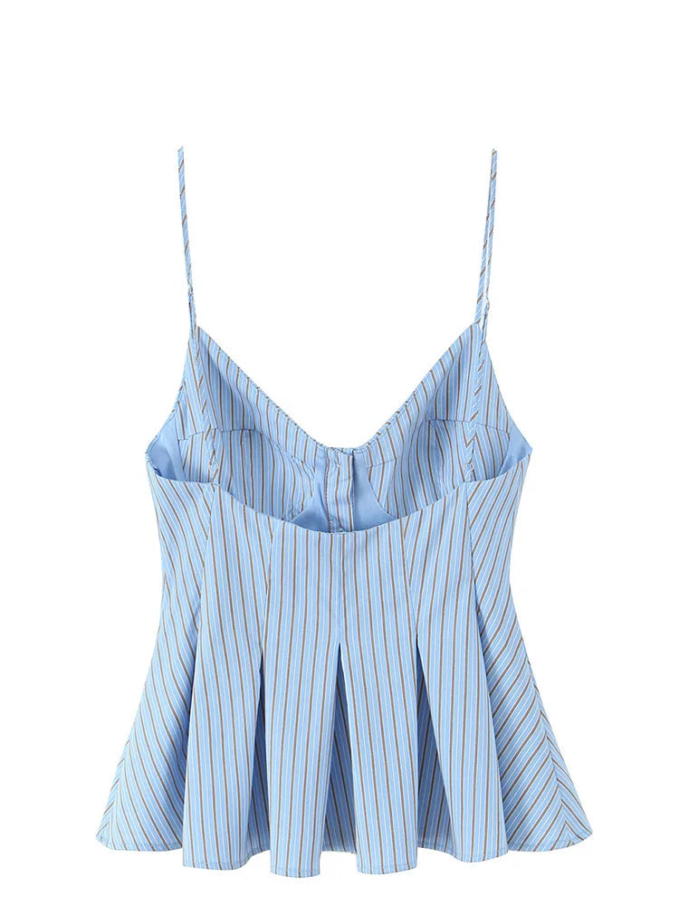 2025 Summer V-Neck Mini Top