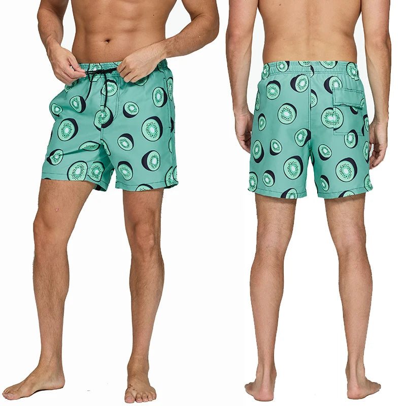 Men’s Summer Beach Print Shorts