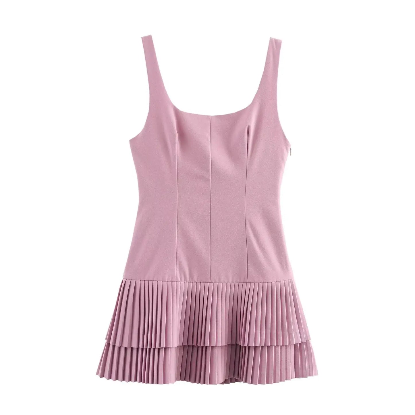 Square Neck Mini Dress