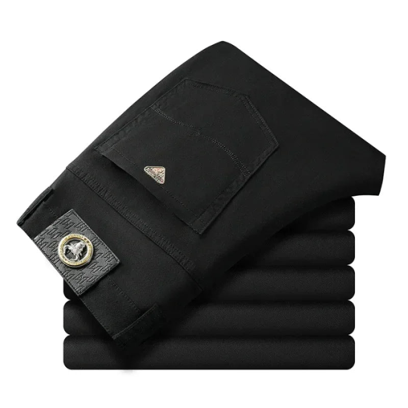 Stretch Slim Fit Cotton Jeans