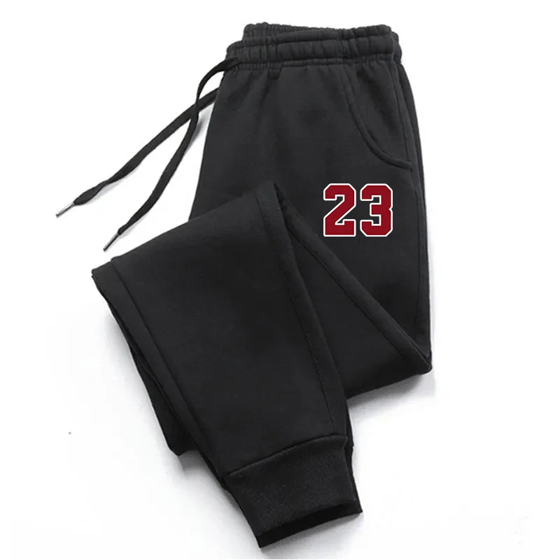 Luxury Print Fleece Jogging Pants