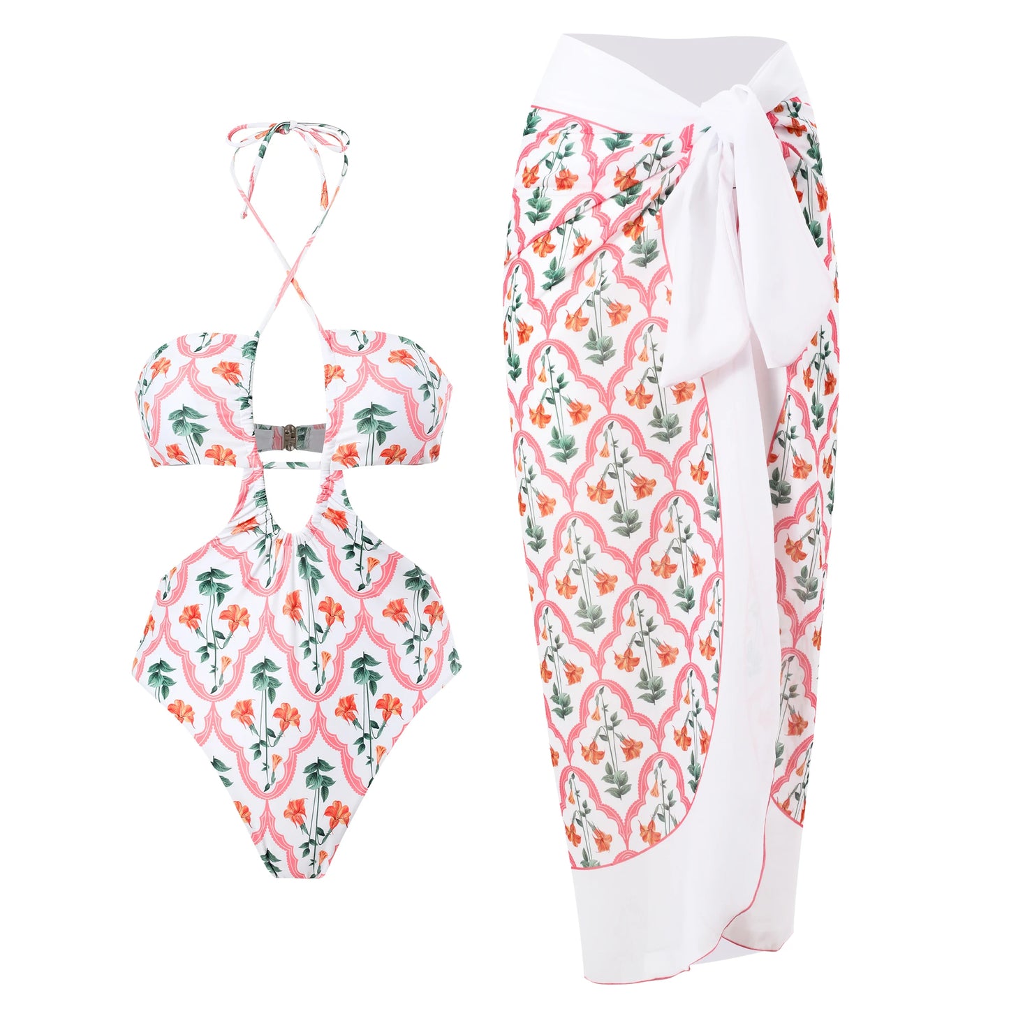 High Leg Cut-Out Swimsuit