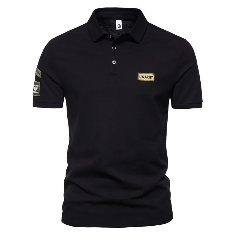 Men’s Embroidered Polo Tee