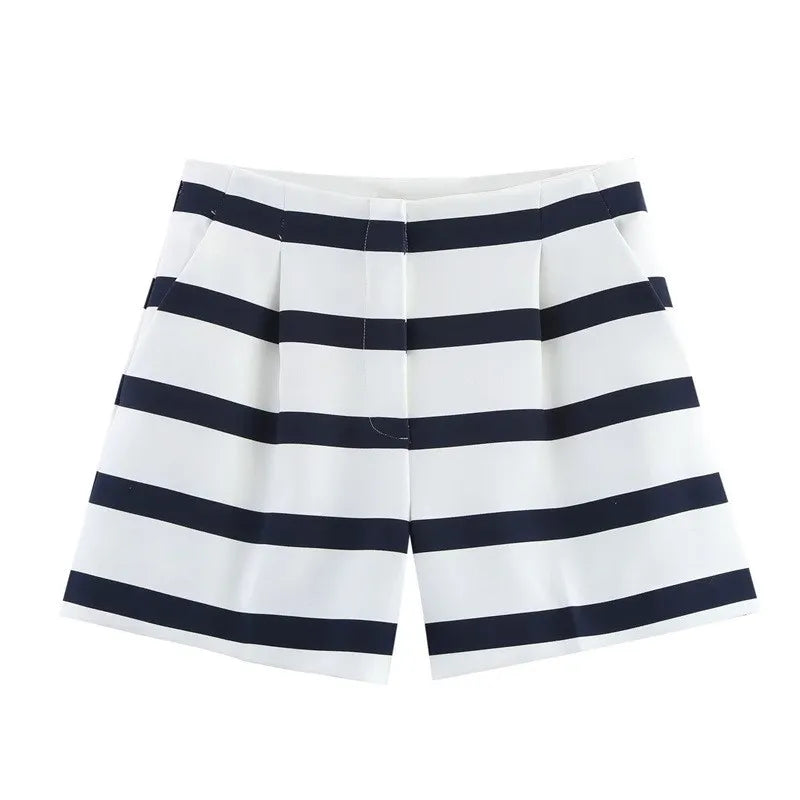 Striped Two-Piece Summer Set